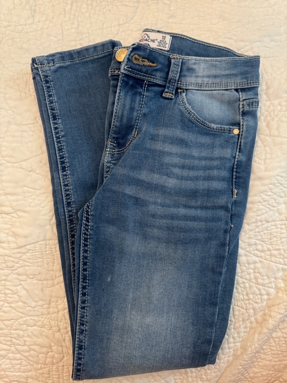 Madewell Medium Blue High-Rise Skinny Jeans
